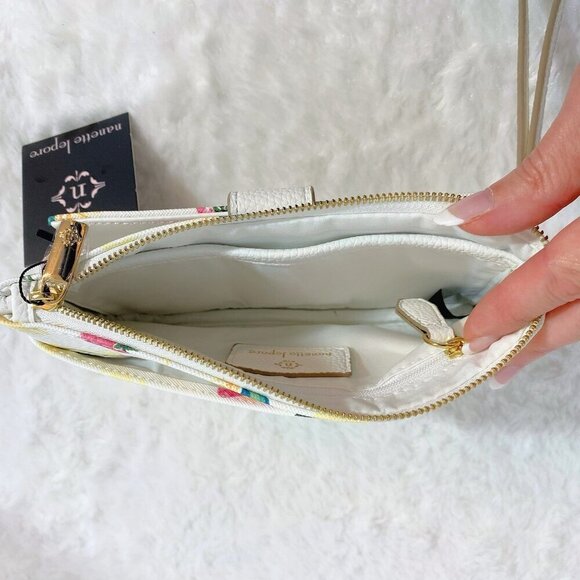 Nanette Lepore Juicy Fruit Print Large Wristlet Wallet ID Phone Case Bag NWT - Picture 7 of 9